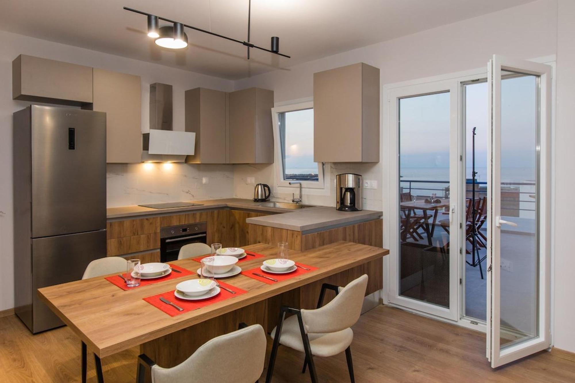 Areti Seaview Residence Rethymno  ภายนอก รูปภาพ