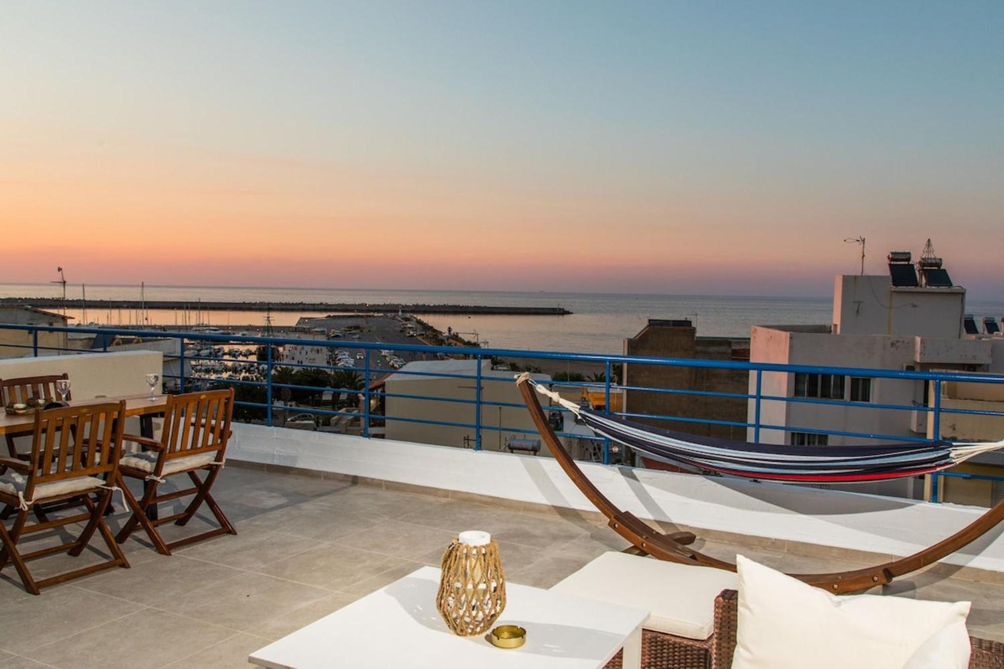 Areti Seaview Residence Rethymno  ภายนอก รูปภาพ