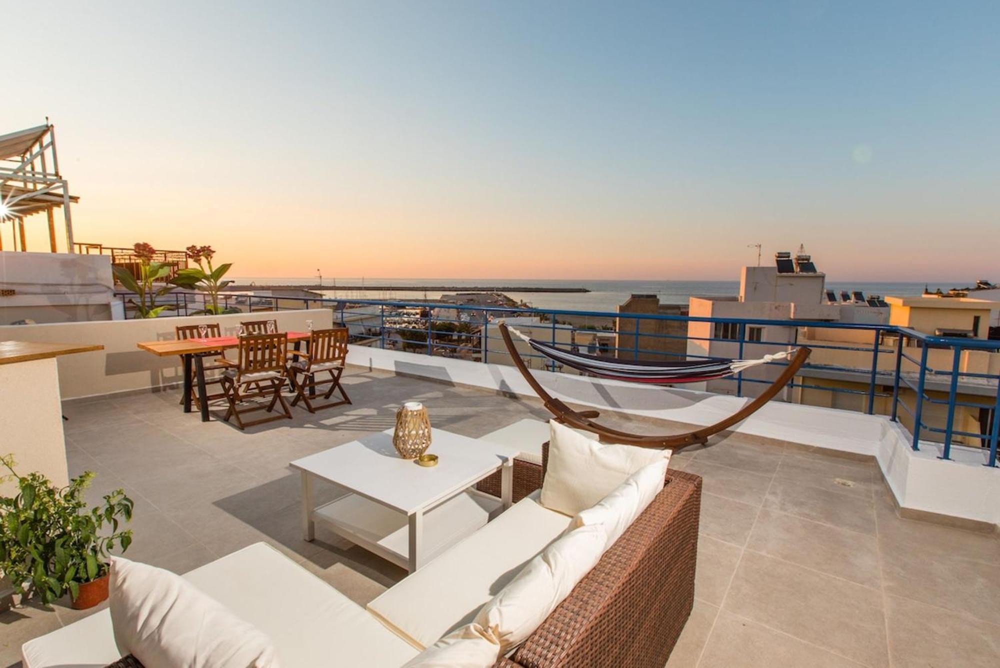 Areti Seaview Residence Rethymno  ภายนอก รูปภาพ
